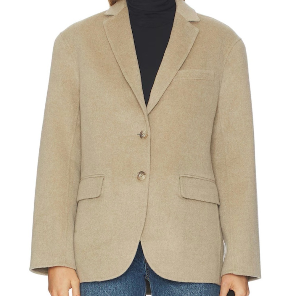 Anine Bing Quinn blazer-cashmere blend, color melange
Women - boxy classic cut